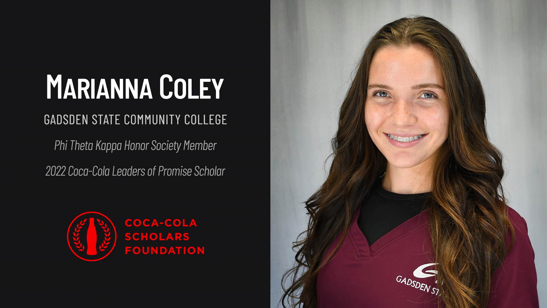 Photo of Marianna Coley, 2022 Coca-Cola Leaders of Promise Scholar