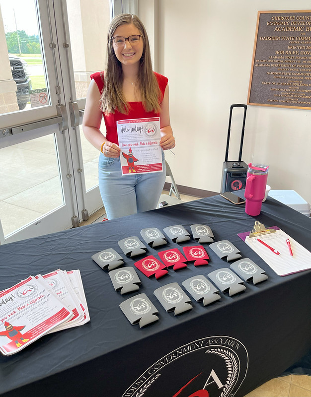 Daniel at Get On Board Day at Gadsden State Cherokee